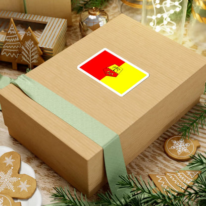 Flag of Figuig province (Morocco) STICKER Vinyl Kiss-Cut Decal - The Sticker Space