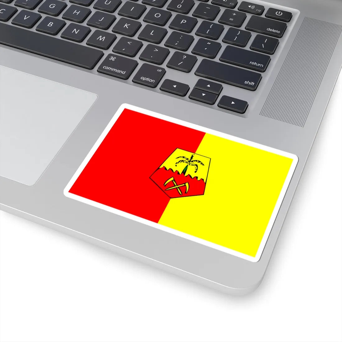 Flag of Figuig province (Morocco) STICKER Vinyl Kiss-Cut Decal - The Sticker Space