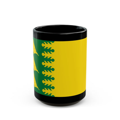 Flag of Finchfield UK - Black Coffee Mug-15oz-The Sticker Space