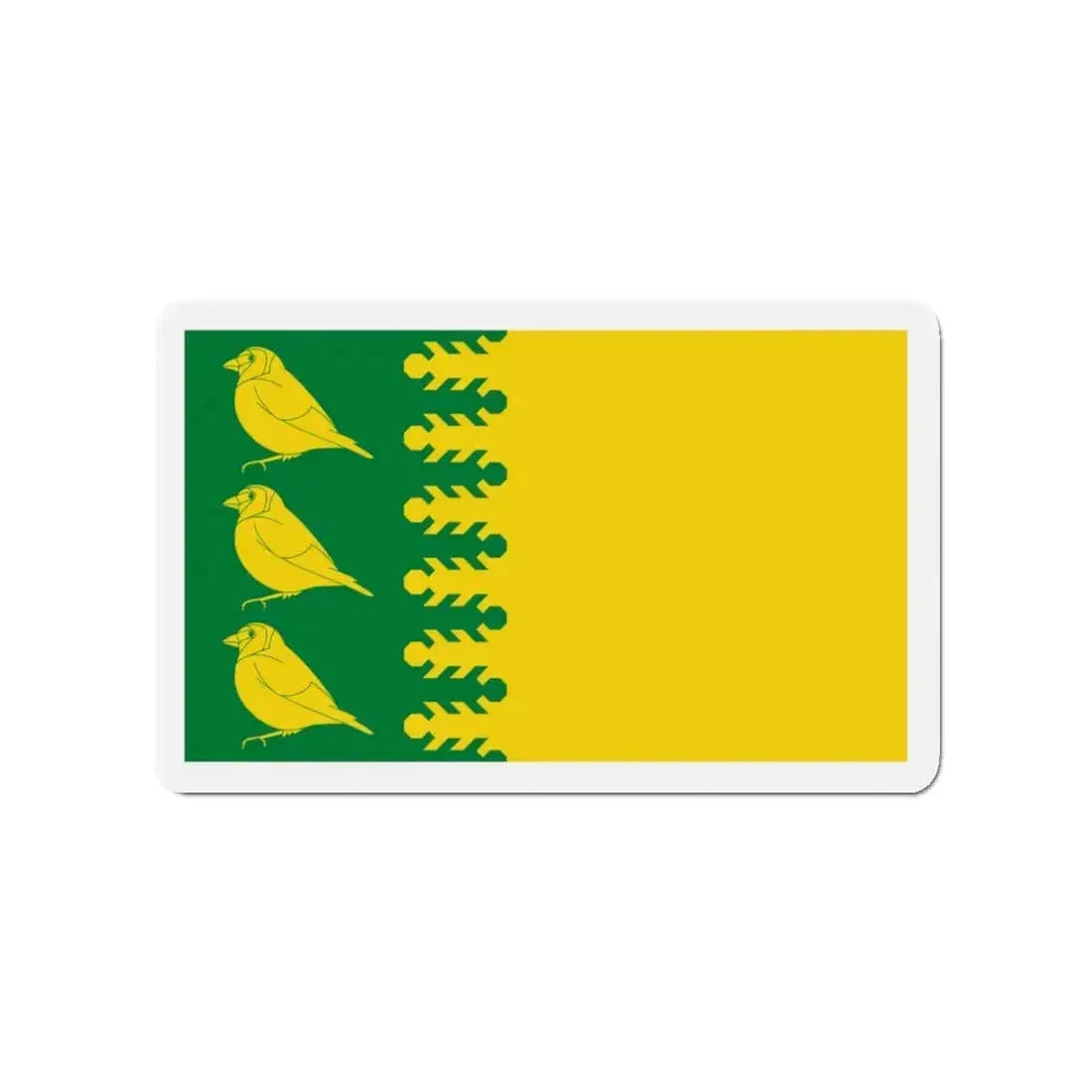 Flag of Finchfield UK - Refrigerator Magnet - The Sticker Space