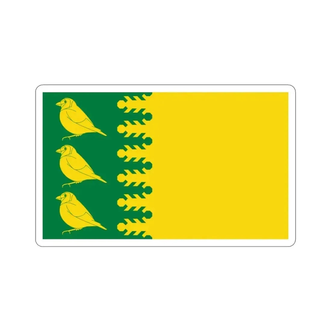 Flag of Finchfield UK STICKER Vinyl Die-Cut Decal 2 Inch - The Sticker Space