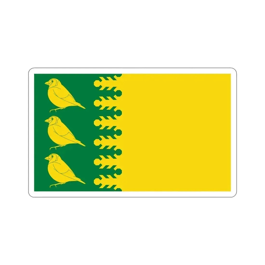 Flag of Finchfield UK STICKER Vinyl Die-Cut Decal 5 Inch - The Sticker Space