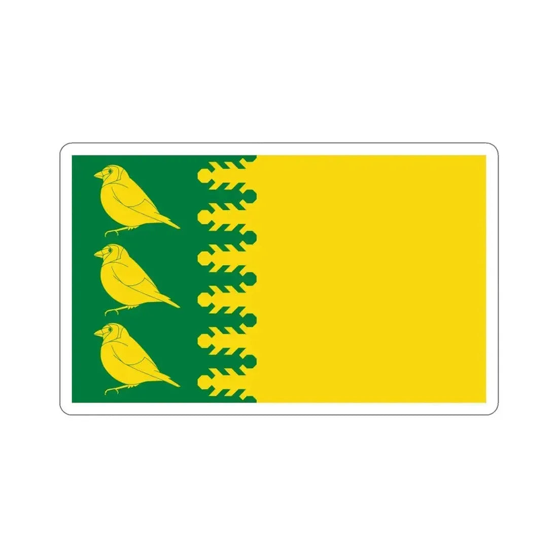 Flag of Finchfield UK STICKER Vinyl Die-Cut Decal - The Sticker Space