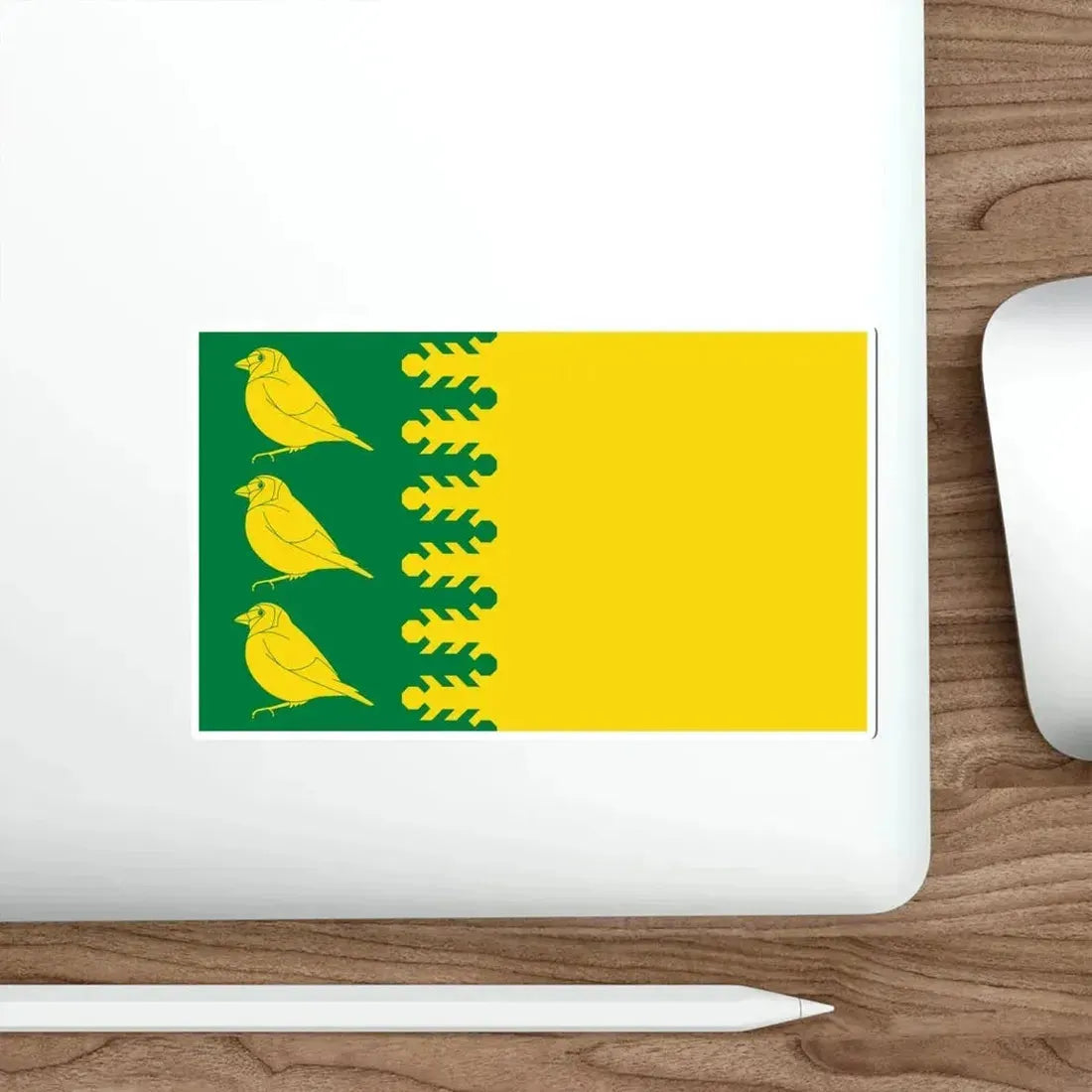 Flag of Finchfield UK STICKER Vinyl Die-Cut Decal - The Sticker Space