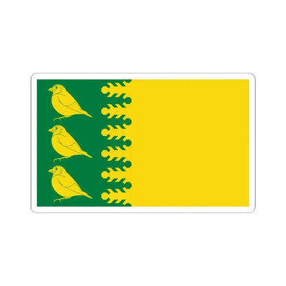 Flag of Finchfield UK - STICKER Vinyl Kiss-Cut Decal 2 Inch White - The Sticker Space