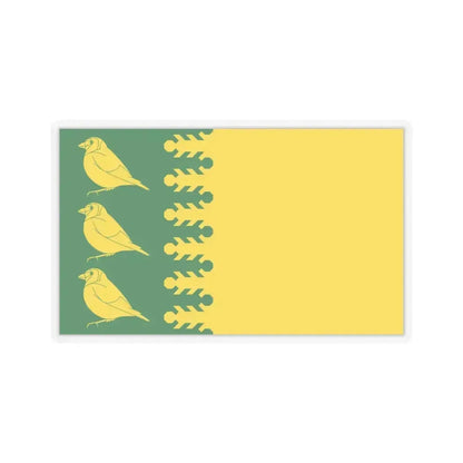 Flag of Finchfield UK - STICKER Vinyl Kiss-Cut Decal 6 Inch Transparent - The Sticker Space