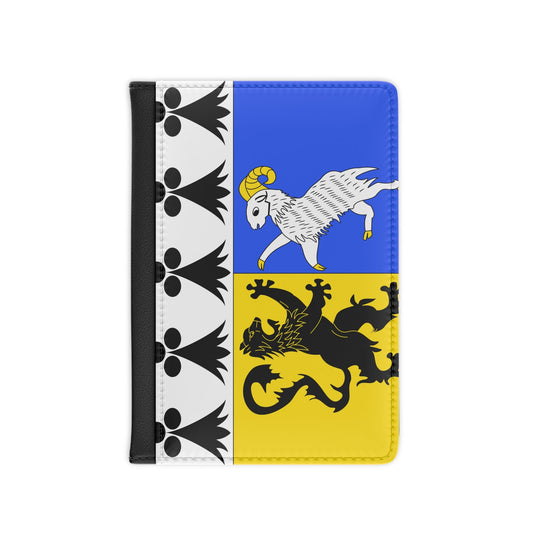 Flag of Finistère France 2 - Passport Holder-3.9" x 5.8"-The Sticker Space