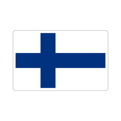 Flag of Finland STICKER Vinyl Die-Cut Decal-3 Inch-The Sticker Space