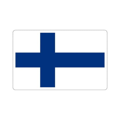 Flag of Finland STICKER Vinyl Die-Cut Decal 4 Inch - The Sticker Space