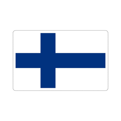 Flag of Finland STICKER Vinyl Die-Cut Decal-5 Inch-The Sticker Space