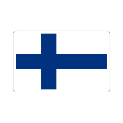 Flag of Finland STICKER Vinyl Die-Cut Decal-6 Inch-The Sticker Space