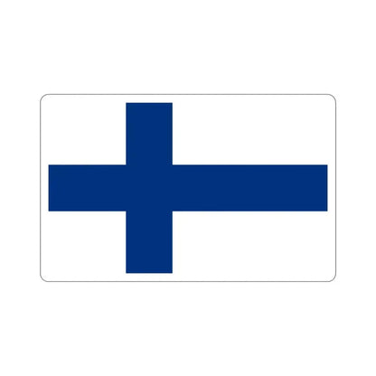 Flag of Finland STICKER Vinyl Die-Cut Decal - The Sticker Space