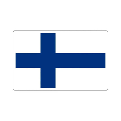 Flag of Finland STICKER Vinyl Die-Cut Decal - The Sticker Space