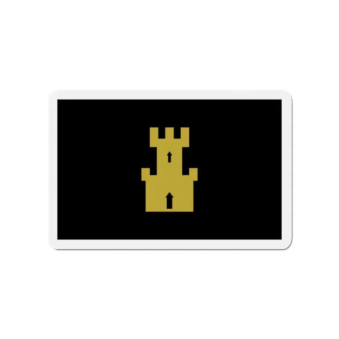 Flag of Finnmark Norway - Refrigerator Magnet 3 Inch - The Sticker Space