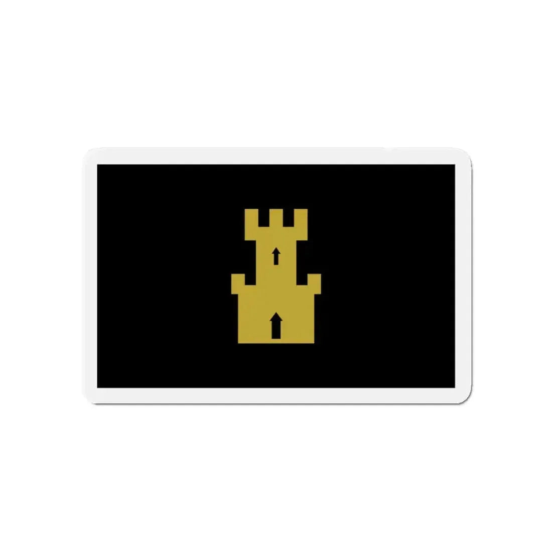 Flag of Finnmark Norway - Refrigerator Magnet 4 Inch - The Sticker Space