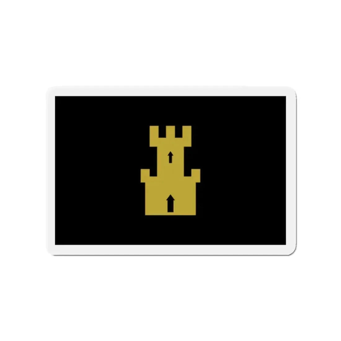 Flag of Finnmark Norway - Refrigerator Magnet - The Sticker Space