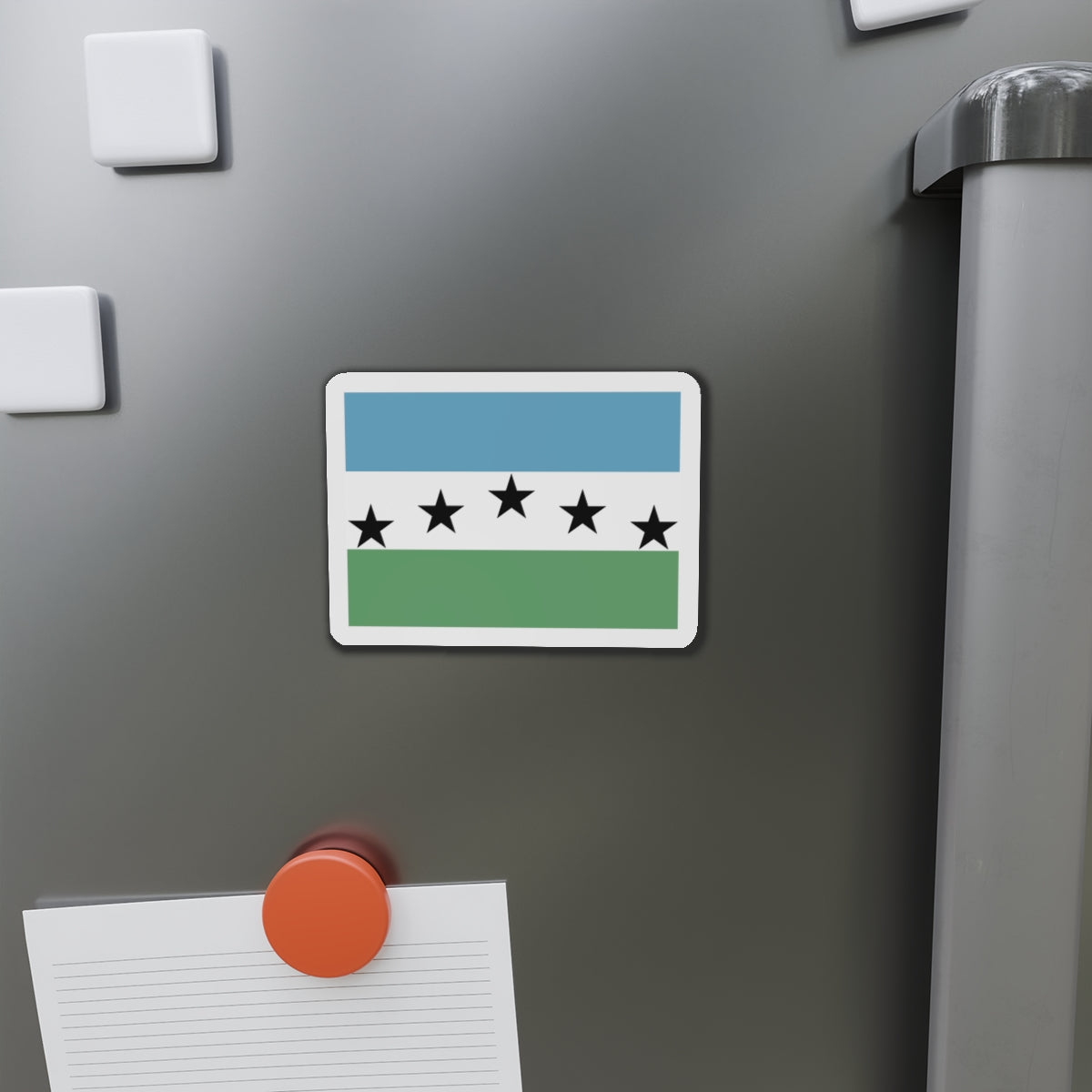 Flag of Firestone Colorado - Die-Cut Magnet-The Sticker Space