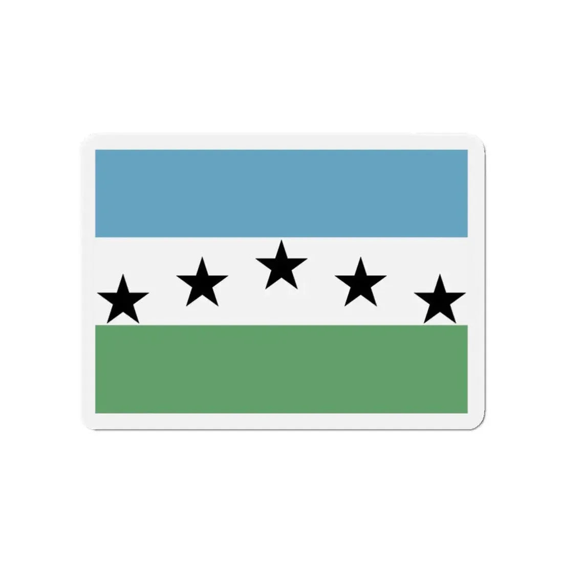 Flag of Firestone Colorado - Refrigerator Magnet 3 Inch - The Sticker Space