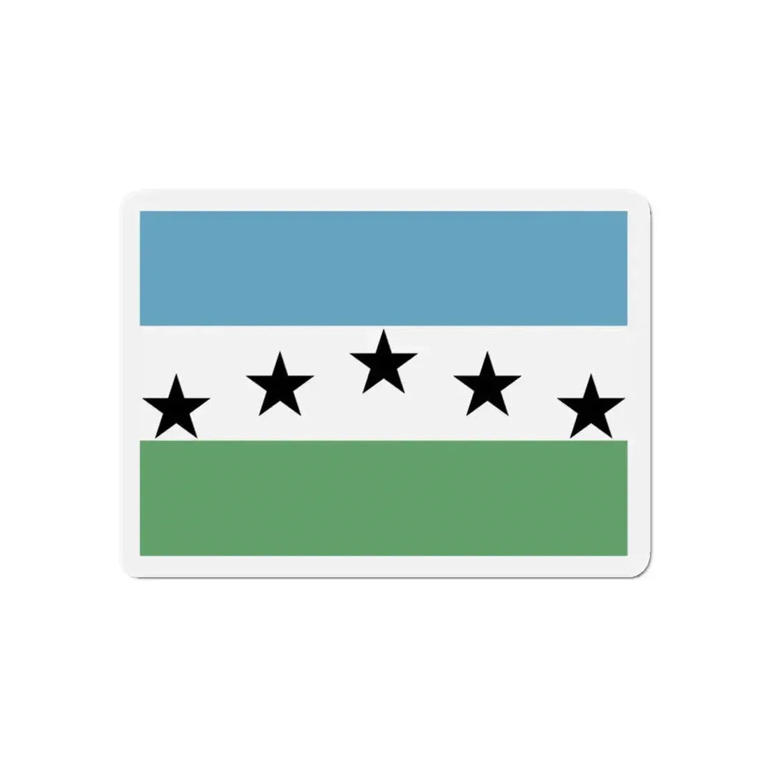 Flag of Firestone Colorado - Refrigerator Magnet 5 Inch - The Sticker Space