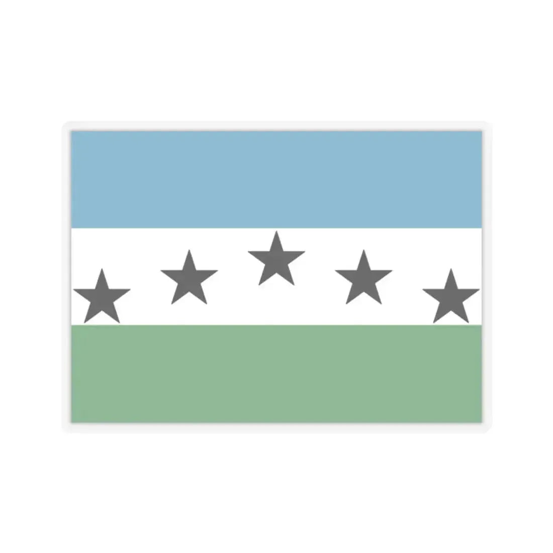 Flag of Firestone, Colorado - STICKER Vinyl Kiss-Cut Decal 2 Inch Transparent - The Sticker Space