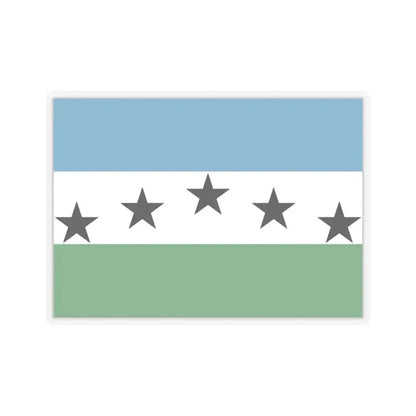 Flag of Firestone, Colorado - STICKER Vinyl Kiss-Cut Decal 3 Inch Transparent - The Sticker Space