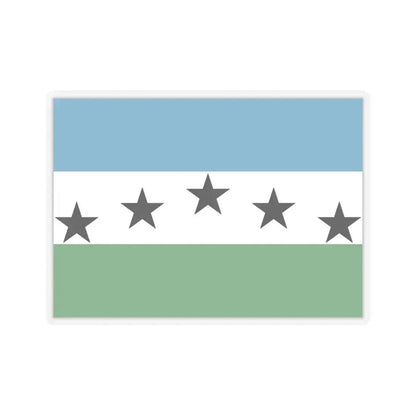 Flag of Firestone, Colorado - STICKER Vinyl Kiss-Cut Decal 6 Inch Transparent - The Sticker Space