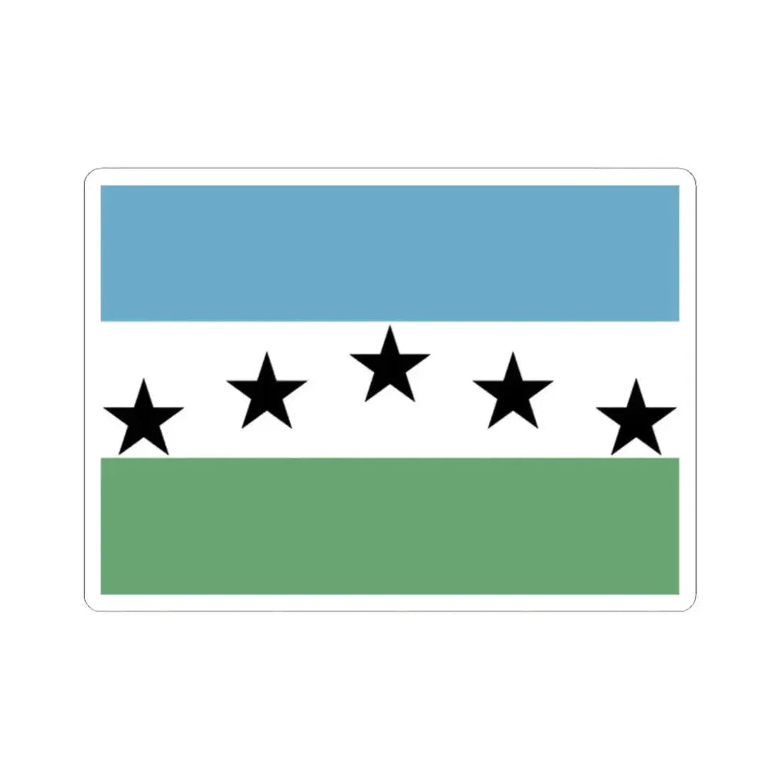 Flag of Firestone Colorado (United States) STICKER Vinyl Kiss-Cut Decal 2 Inch White - The Sticker Space