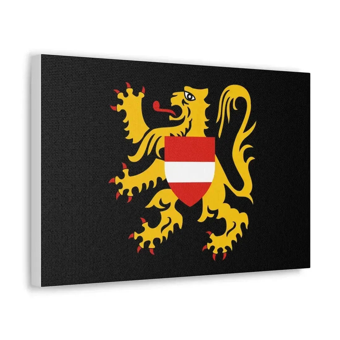 Flag of Flemish Brabant Belgium - Canvas Wall Art - The Sticker Space