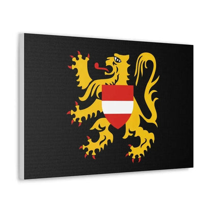 Flag of Flemish Brabant Belgium - Canvas Wall Art - The Sticker Space