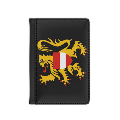 Flag of Flemish Brabant Belgium - Passport Holder-3.9" x 5.8"-The Sticker Space