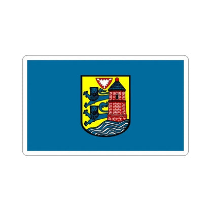 Flag of Flensburg Germany STICKER Vinyl Die-Cut Decal 2 Inch - The Sticker Space
