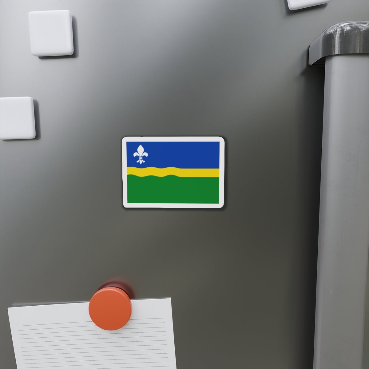 Flag of Flevoland Netherlands - Die-Cut Magnet-The Sticker Space