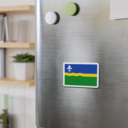 Flag of Flevoland Netherlands - Die-Cut Magnet-The Sticker Space