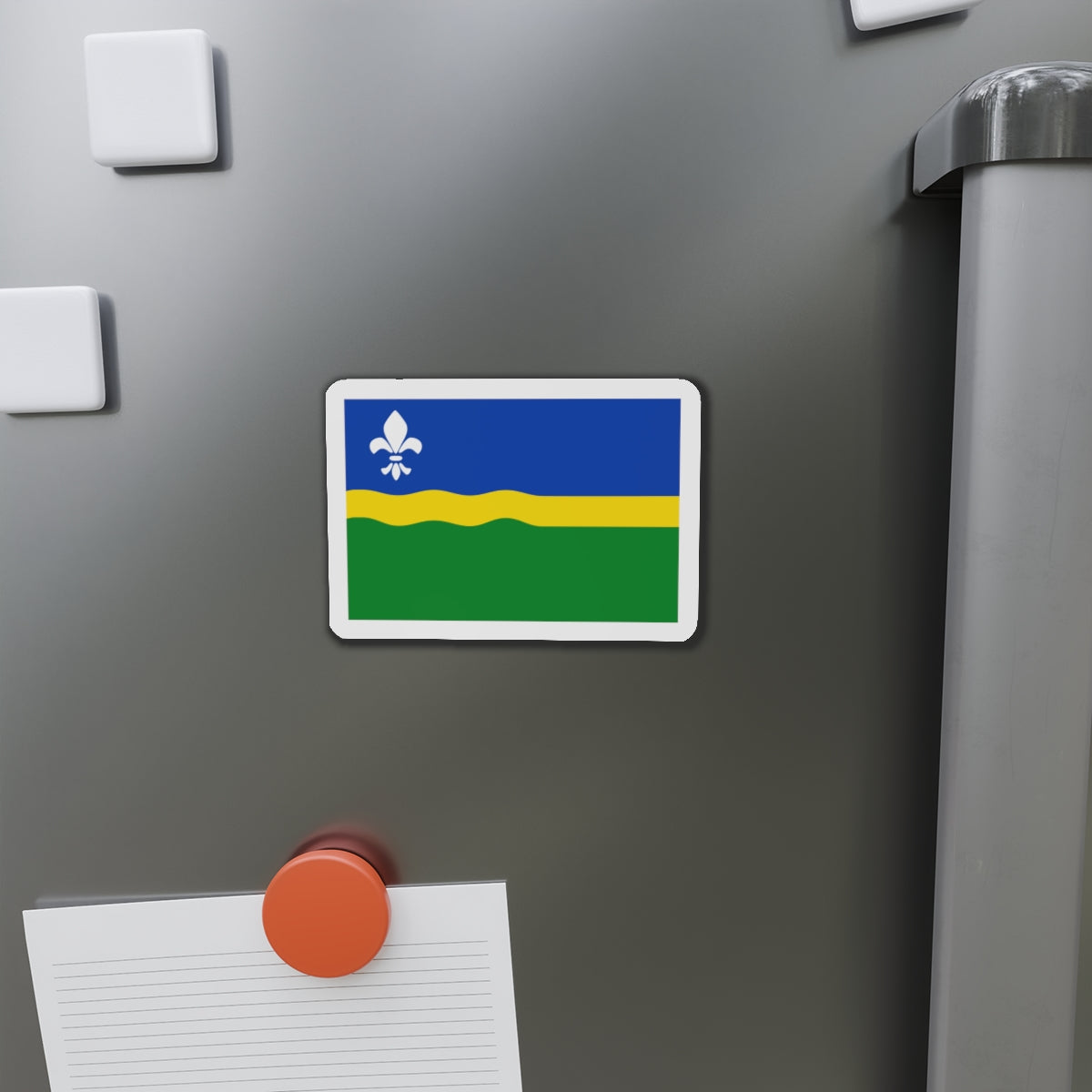 Flag of Flevoland Netherlands - Die-Cut Magnet-The Sticker Space