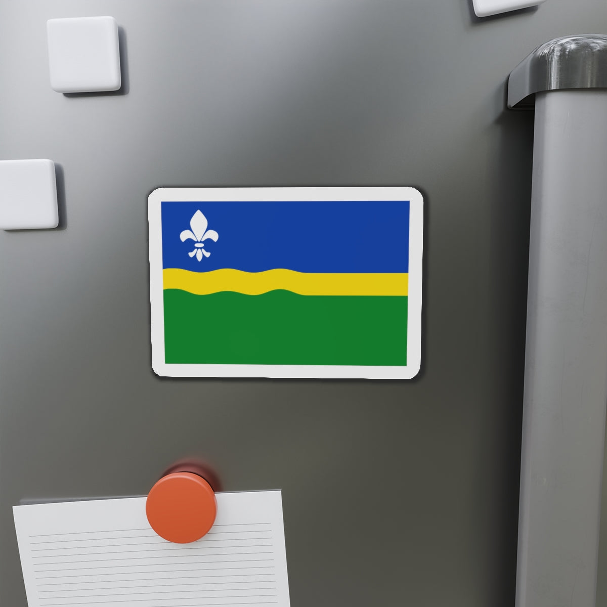 Flag of Flevoland Netherlands - Die-Cut Magnet-The Sticker Space