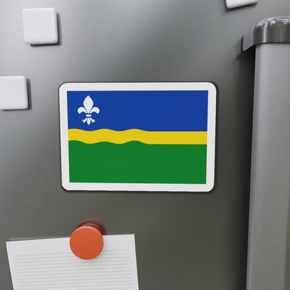 Flag of Flevoland Netherlands - Die-Cut Magnet-The Sticker Space