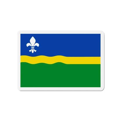 Flag of Flevoland Netherlands - Refrigerator Magnet - The Sticker Space