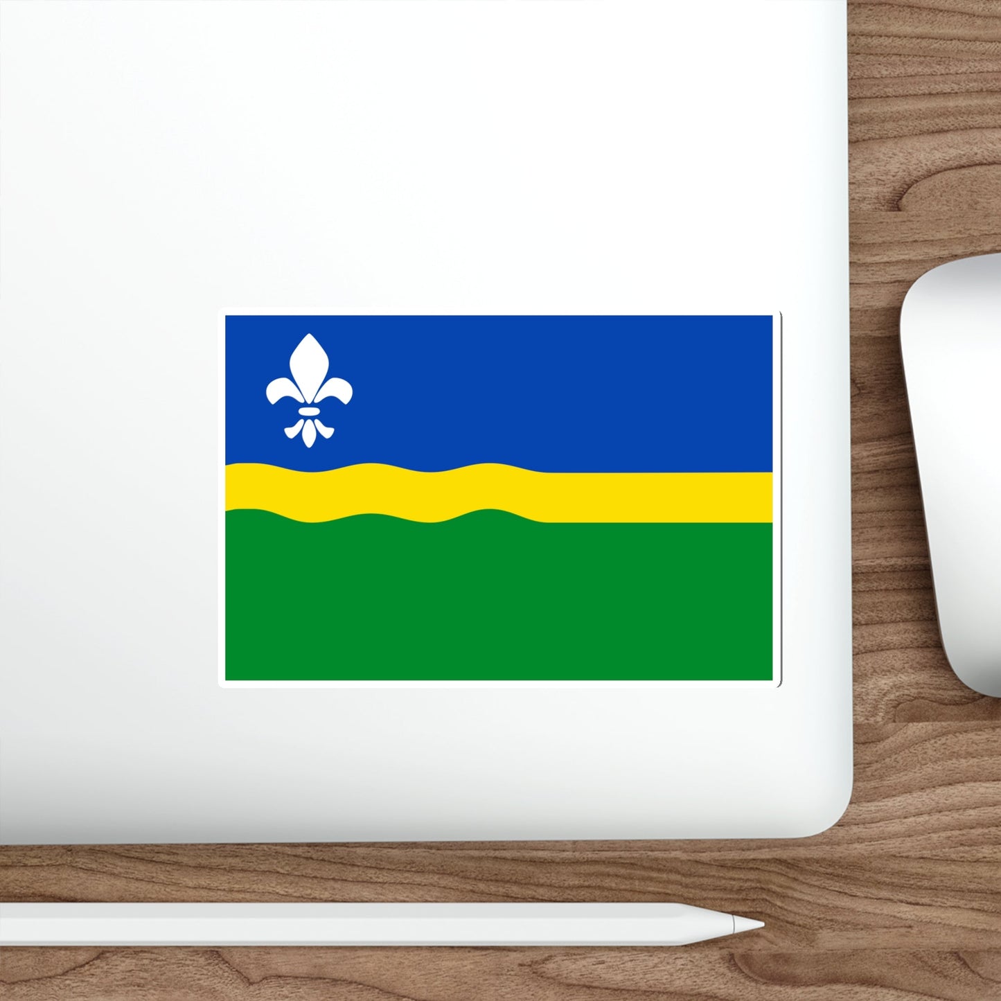 Flag of Flevoland Netherlands STICKER Vinyl Die-Cut Decal-The Sticker Space