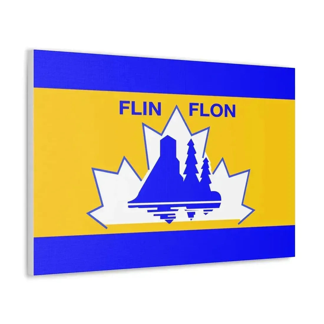 Flag of Flin Flon Canada - Canvas Wall Art - The Sticker Space