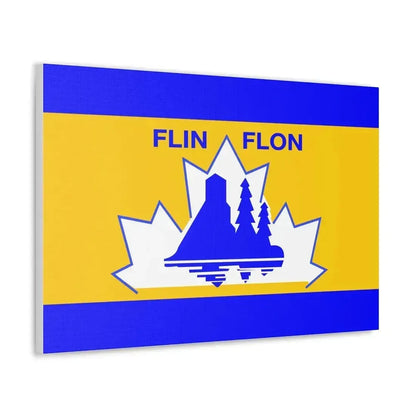 Flag of Flin Flon Canada - Canvas Wall Art - The Sticker Space