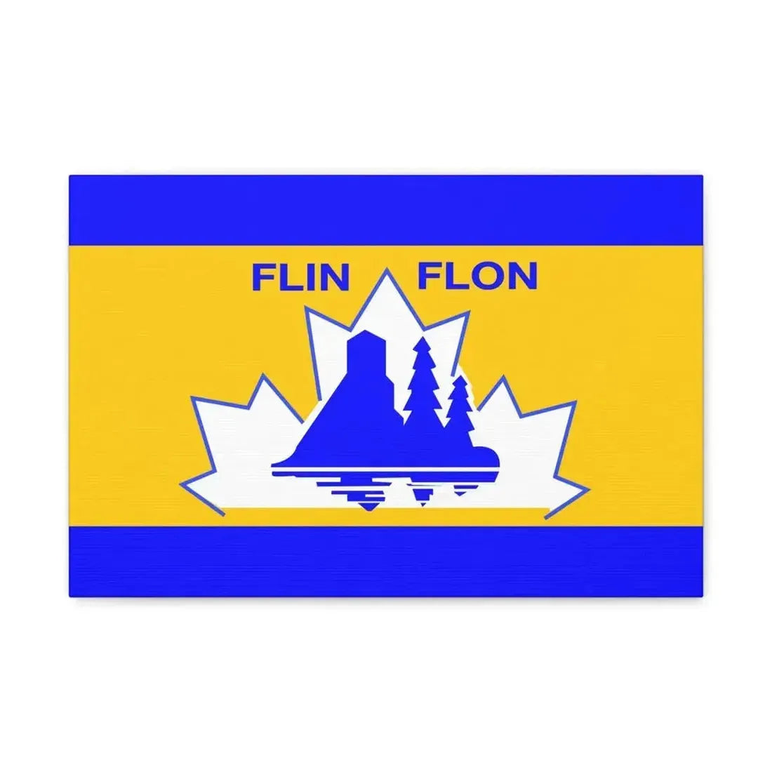Flag of Flin Flon Canada - Canvas Wall Art - The Sticker Space