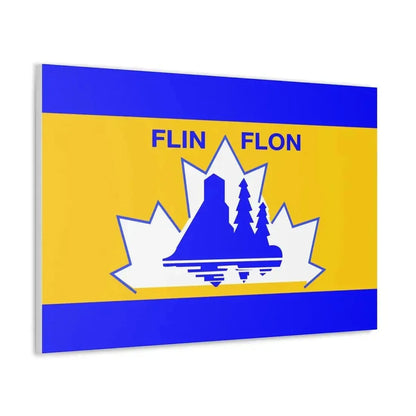 Flag of Flin Flon Canada - Canvas Wall Art - The Sticker Space
