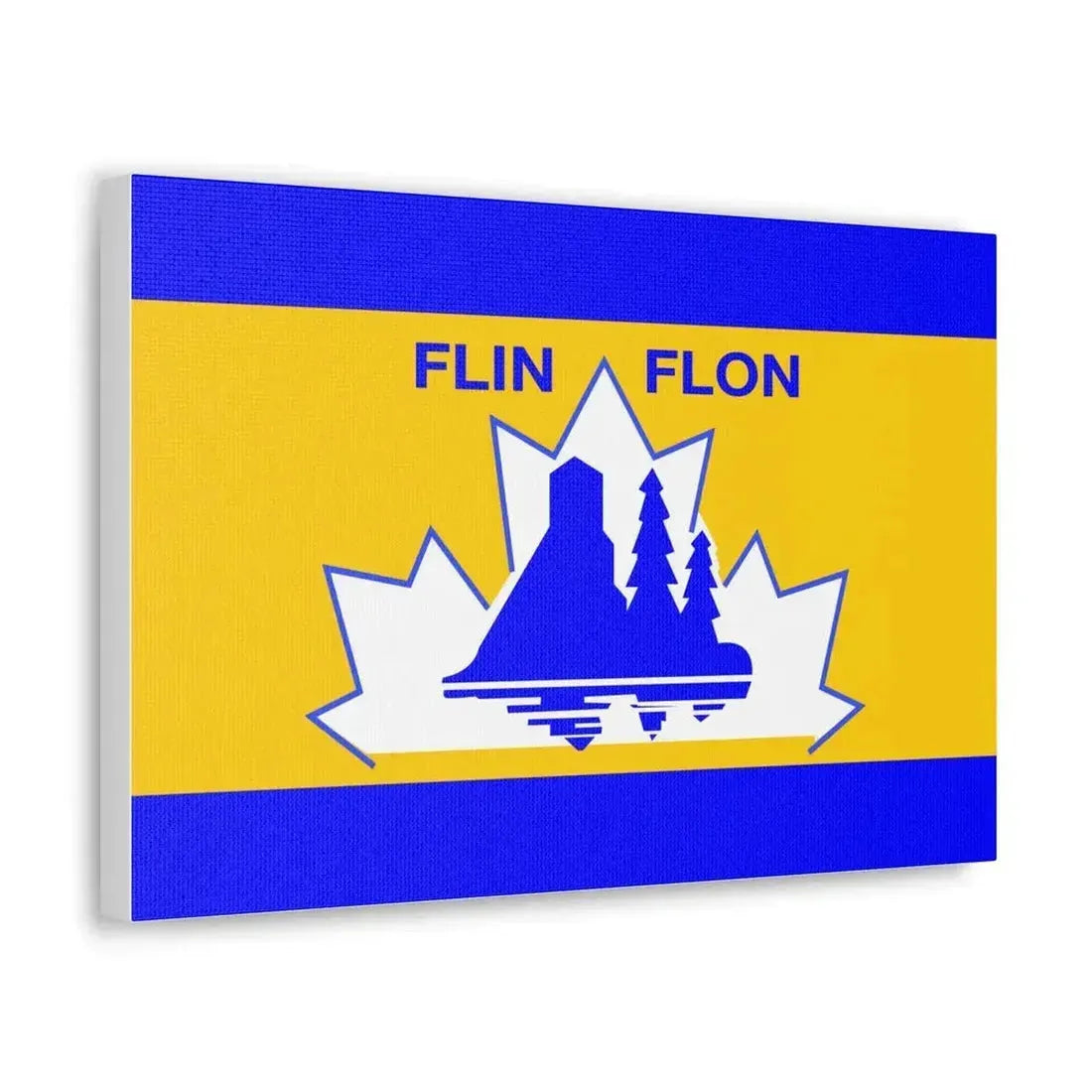 Flag of Flin Flon Canada - Canvas Wall Art - The Sticker Space