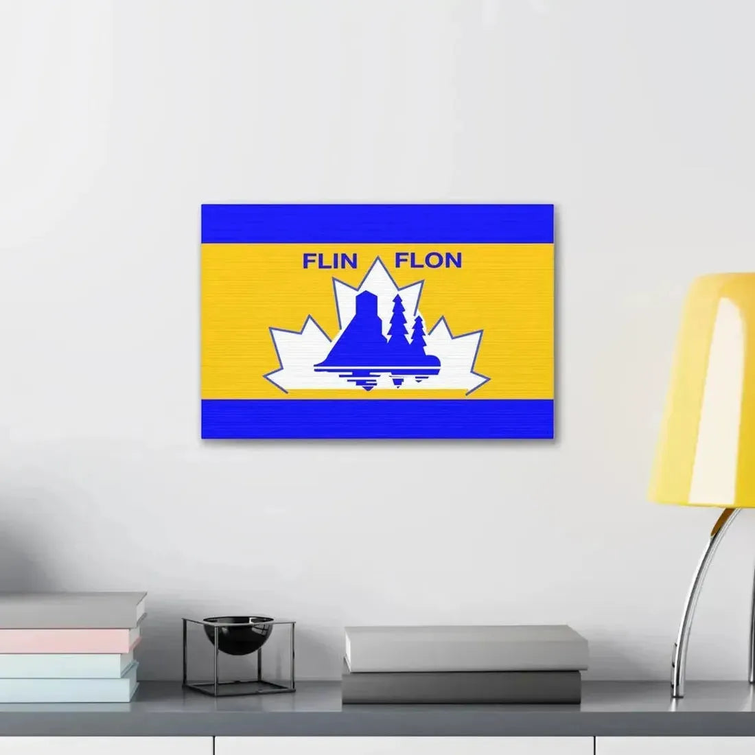 Flag of Flin Flon Canada - Canvas Wall Art - The Sticker Space