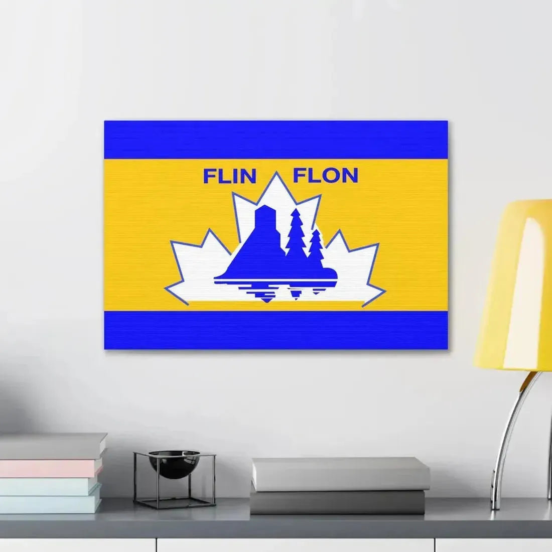 Flag of Flin Flon Canada - Canvas Wall Art - The Sticker Space