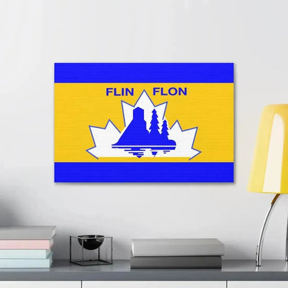 Flag of Flin Flon Canada - Canvas Wall Art - The Sticker Space