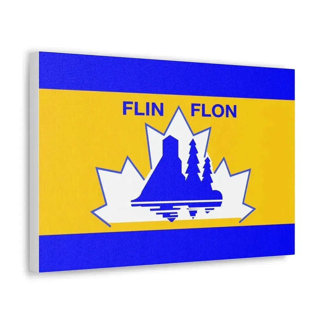 Flag of Flin Flon Canada - Canvas Wall Art - The Sticker Space