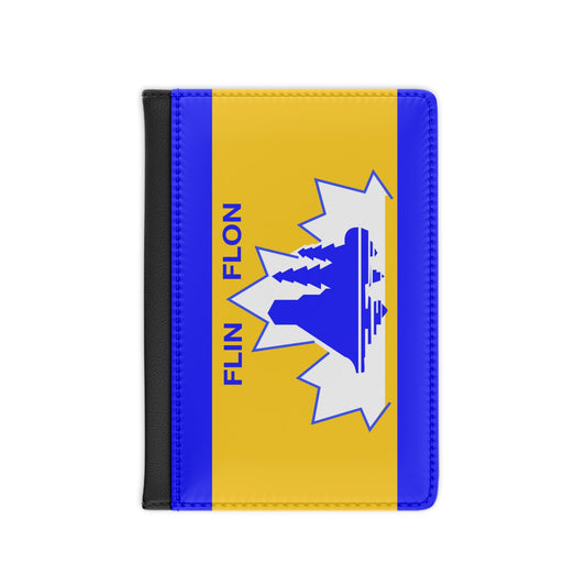 Flag of Flin Flon Canada - Passport Holder-3.9" x 5.8"-The Sticker Space