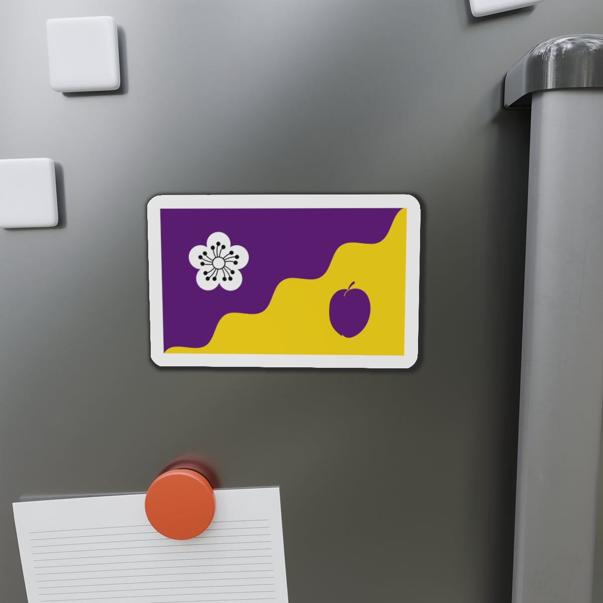 Flag of Flore UK - Die-Cut Magnet-The Sticker Space