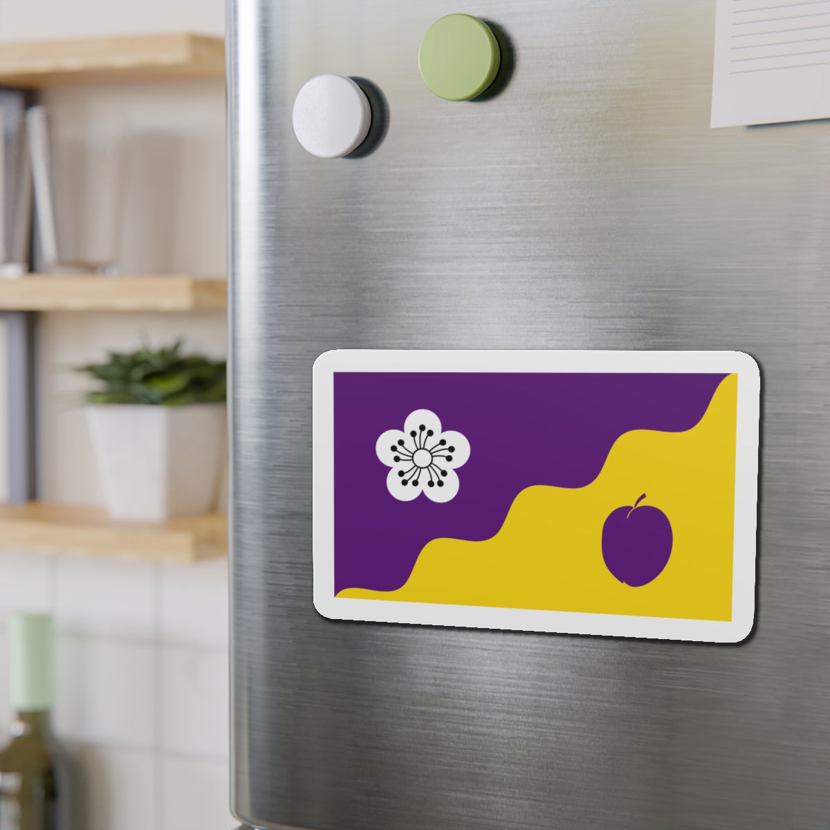 Flag of Flore UK - Die-Cut Magnet-The Sticker Space